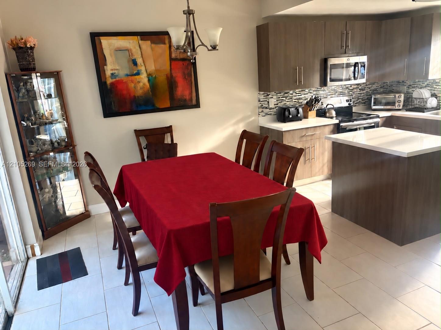 Comedor del townhouse