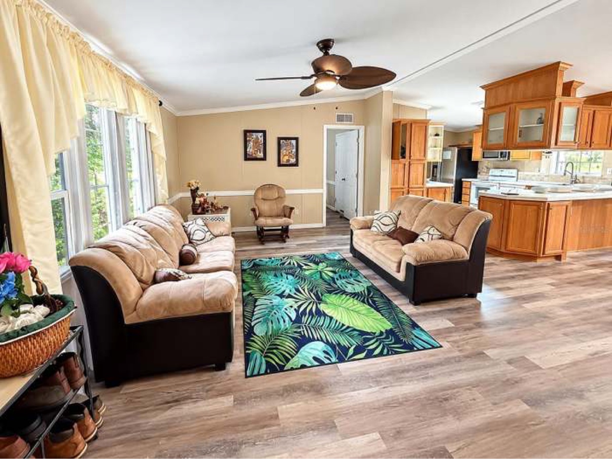 Sala de la casa en Ocala